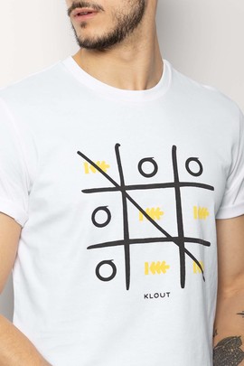  Camiseta 3 En Raya Blanca