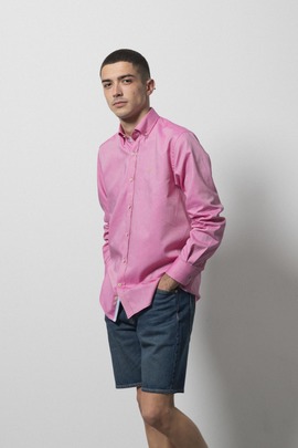  Camisa Klout Aurelio Rosa para Hombre