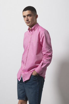  Camisa Klout Aurelio Rosa para Hombre