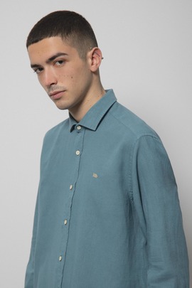  Camisa Klout Opalo Azul para Hombre