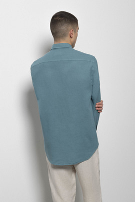  Camisa Klout Opalo Azul para Hombre