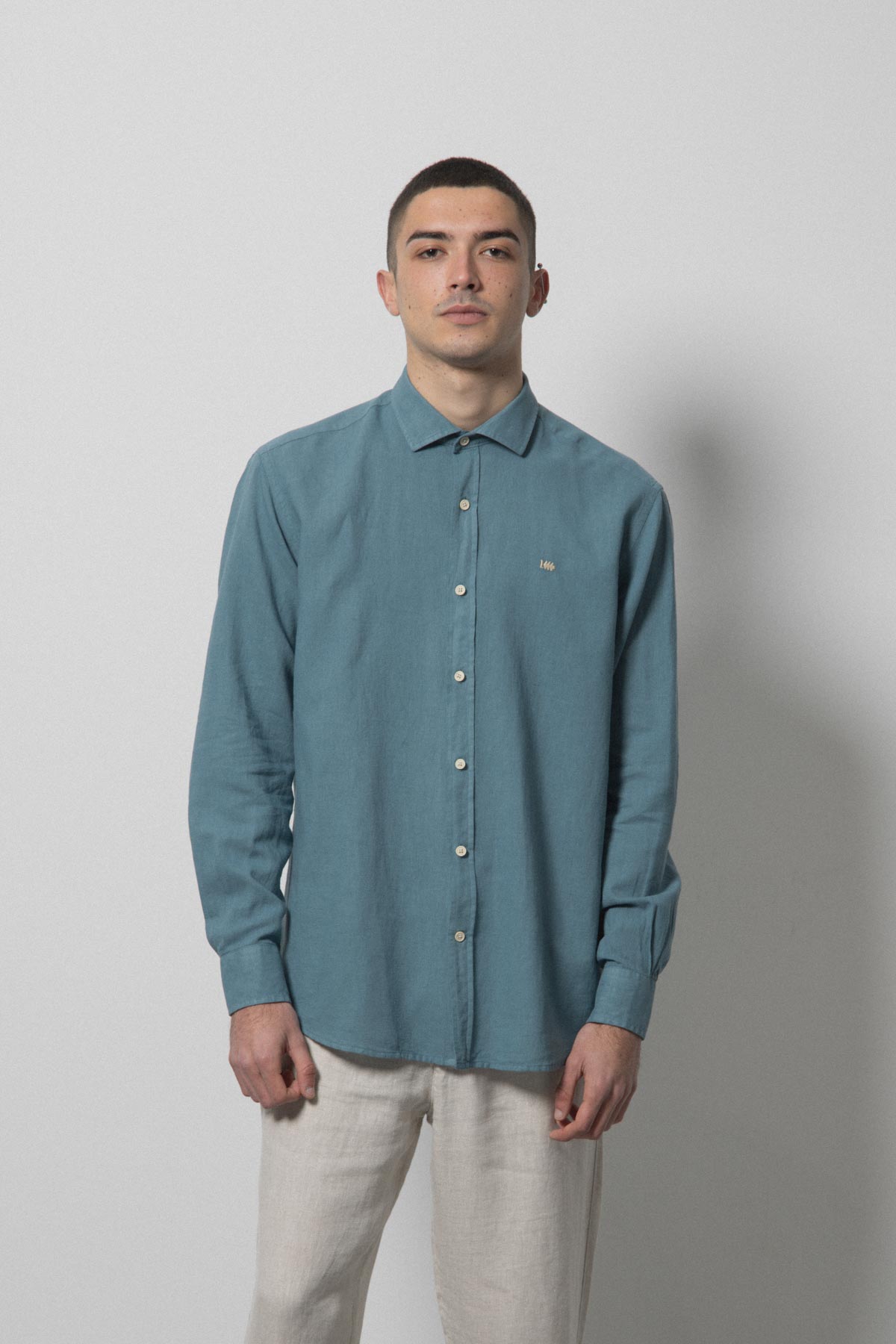 Camisa Klout Opalo Azul para Hombre