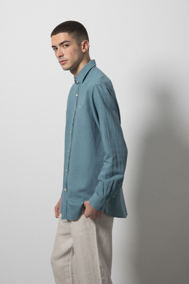 Camisa Klout Opalo Azul para Hombre