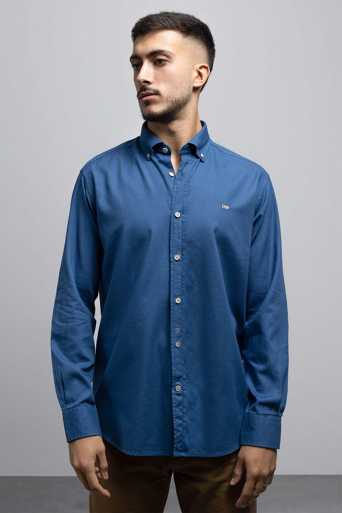 Camisa Klout Pique Ultramar para Hombre Marina