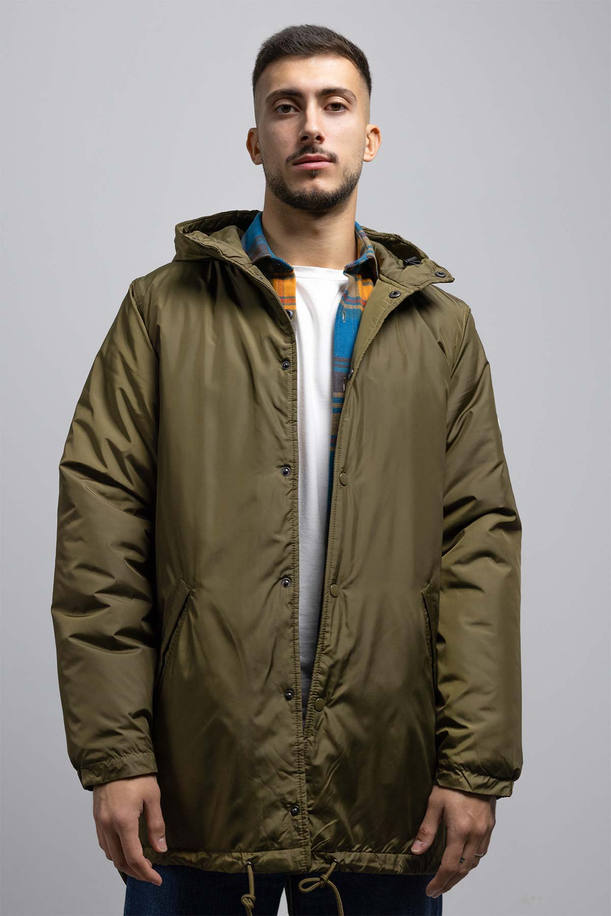 Parka Klout Sarabiada Verde para Hombre