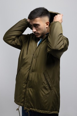 Parka Klout Sarabiada Verde para Hombre