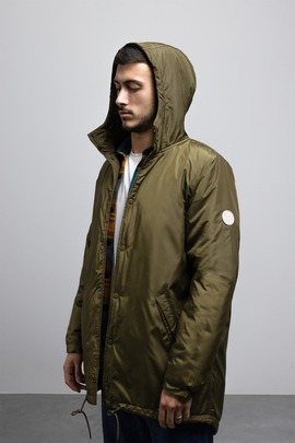  Parka Klout Sarabiada Verde para Hombre