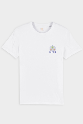  Camiseta Klout Aesthetic Blanco Hombre y Mujer