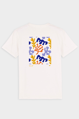  Camiseta Klout Mediterraneo Blanco Vintage