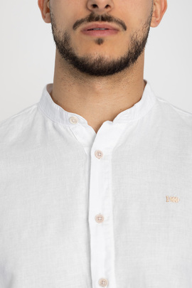  Camisa Klout Polera Cuarzo Blanca para Hombre