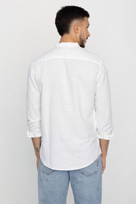  Camisa Klout Polera Cuarzo Blanca para Hombre