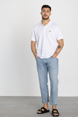  Polo Klout Basic Blanco para Hombre