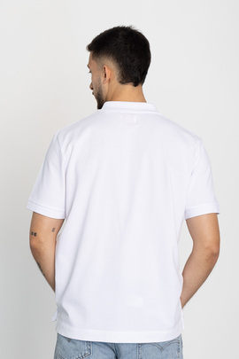  Polo Klout Basic Blanco para Hombre