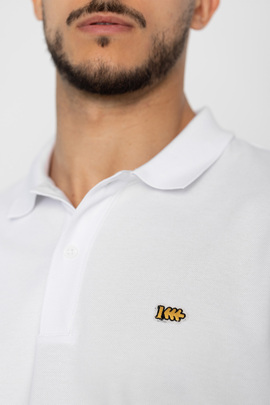  Polo Klout Basic Blanco para Hombre