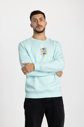  Sudadera Klout Mediterraneo Turquesa Ecosostenible