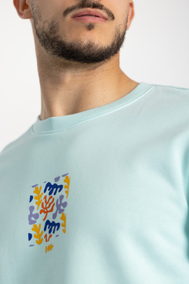  Sudadera Klout Mediterraneo Turquesa Ecosostenible