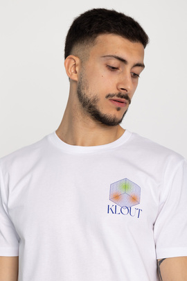  Camiseta Klout Aesthetic Blanco Hombre y Mujer