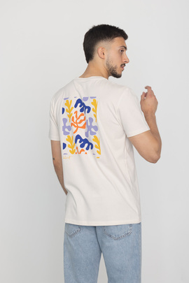  Camiseta Klout Mediterraneo Blanco Vintage