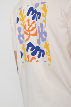 Camiseta Klout Mediterraneo Blanco Vintage