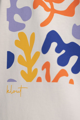  Camiseta Klout Mediterraneo Blanco Vintage