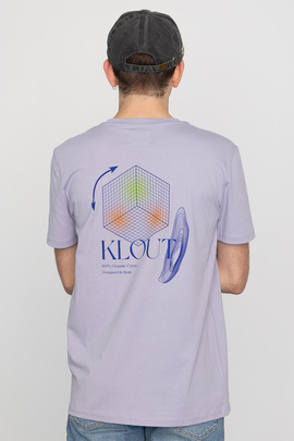  Camiseta Klout Aesthetic Lila para Mujer y Hombre
