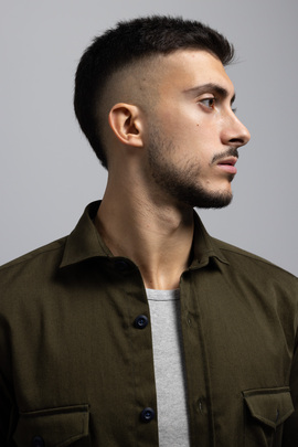  Sobrecamisa Klout Safari Verde para Hombre