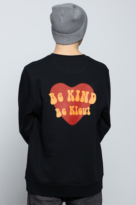  Sudadera Klout Love Negro Unisex