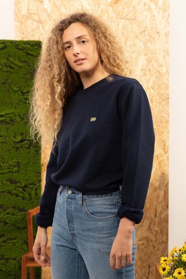  Sudadera Klout Básica Azul Marino Genderless