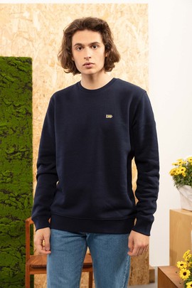  Sudadera Klout Básica Azul Marino Genderless