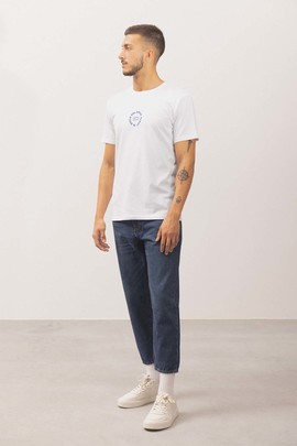  Camiseta Klout Ciclo del Agua Blanco para Hombre