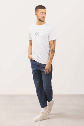  Camiseta Klout Ciclo del Agua Blanco para Hombre