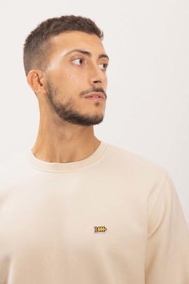  Sudadera Klout Basica Beige para Hombre