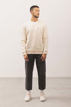  Sudadera Klout Basica Beige para Hombre