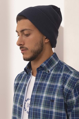  Camisa Klout Septembro Cuadros Azul para Hombre