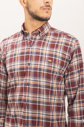  Camisa  Klout Harris Granate para Hombre