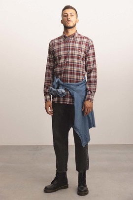  Camisa  Klout Harris Granate para Hombre