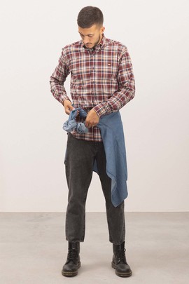  Camisa  Klout Harris Granate para Hombre